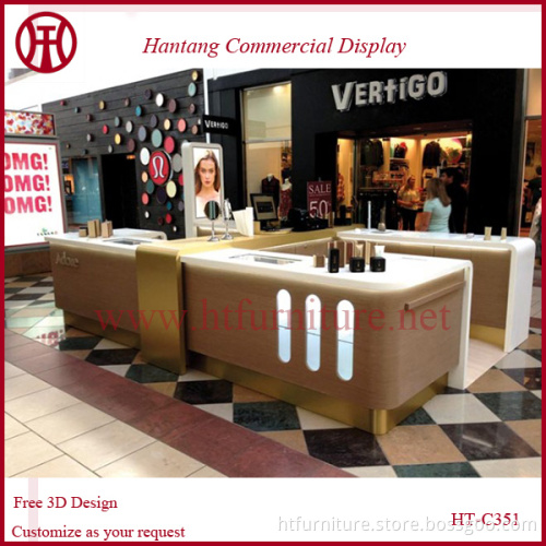 China hot selling mall cosmetic showcase furniture